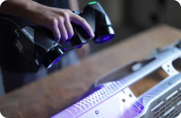 HandySCAN 3D Black Series in use